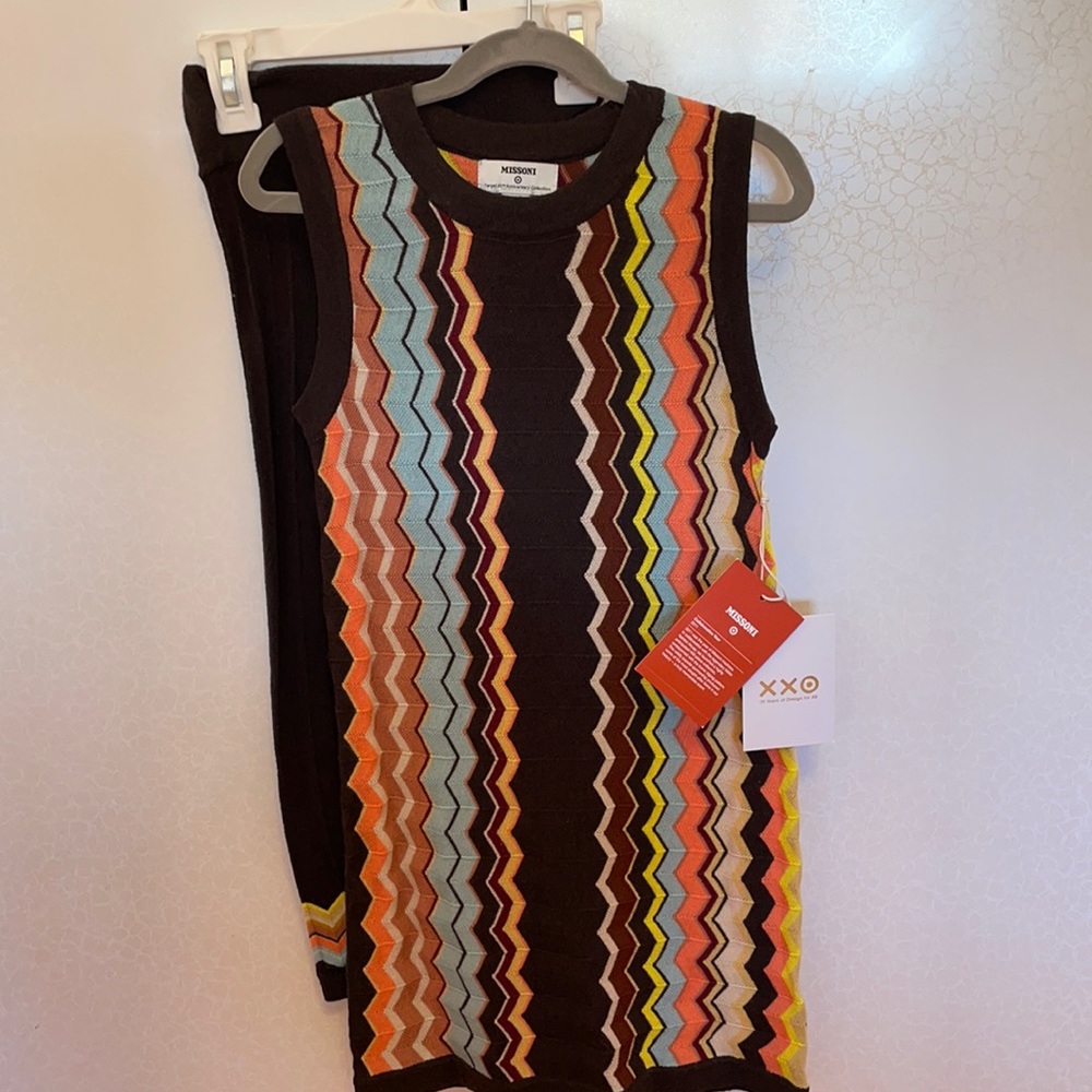Missoni kids Girls  7-8 years old dress tunic with leggings set XS/M